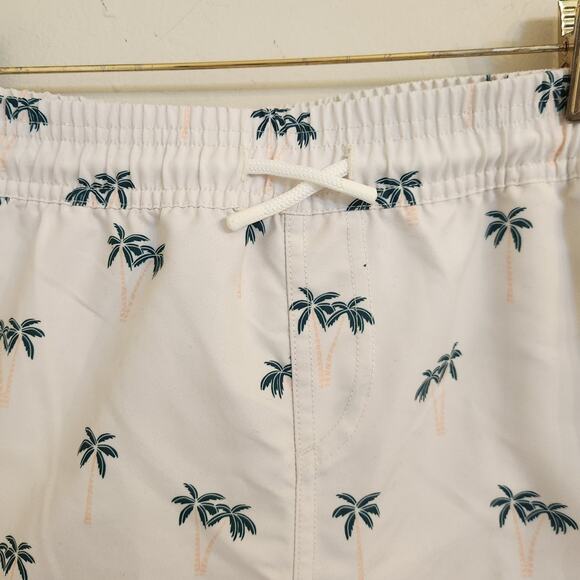 NWT Brook Brothers Boys Board Shorts Swim Trunks Palm Tree Vacation 18 - Picture 4 of 8